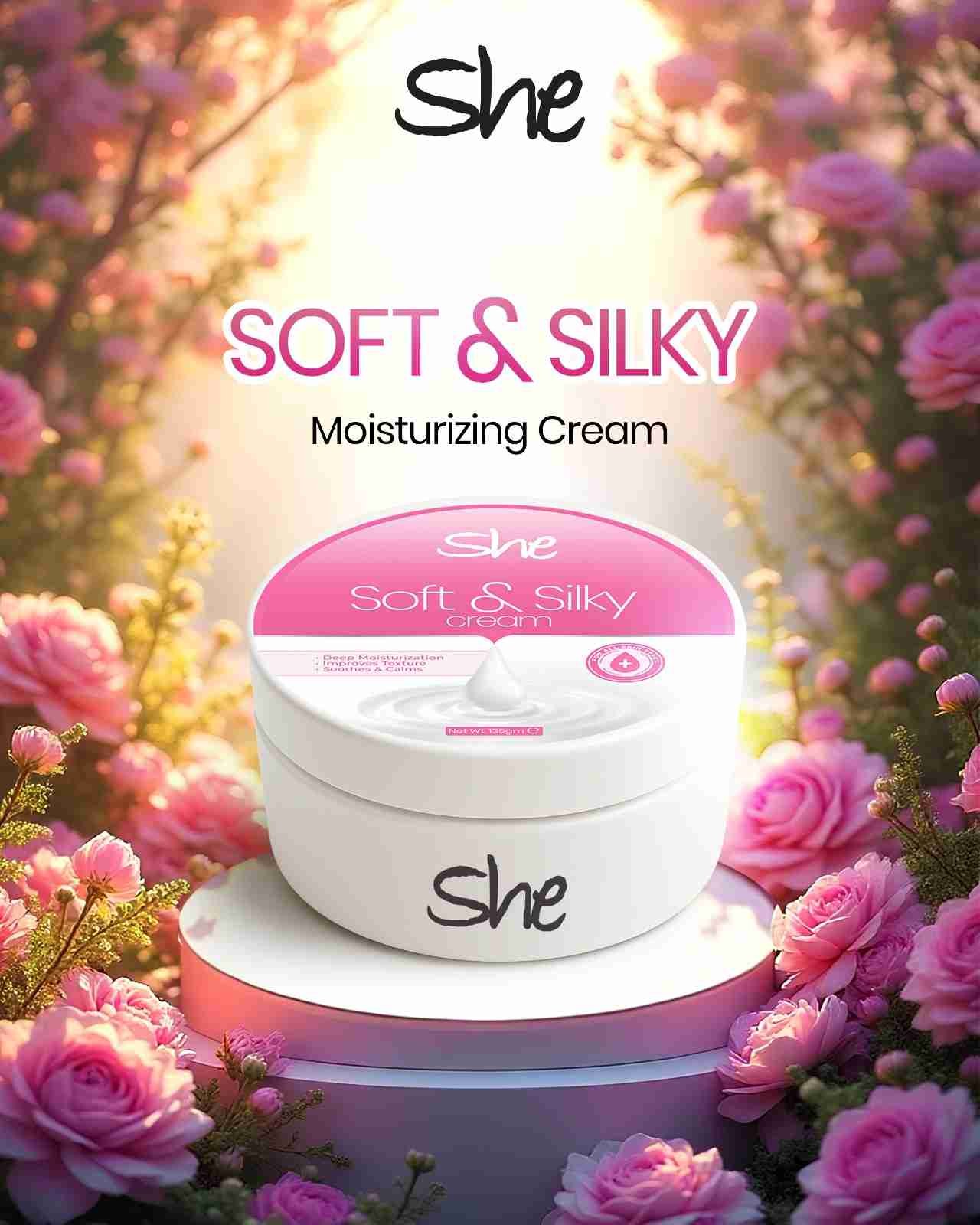 She moisturizing cream soft & silky