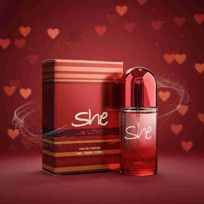 She Is Love Perfume 25ML - Personal Care - Perfume