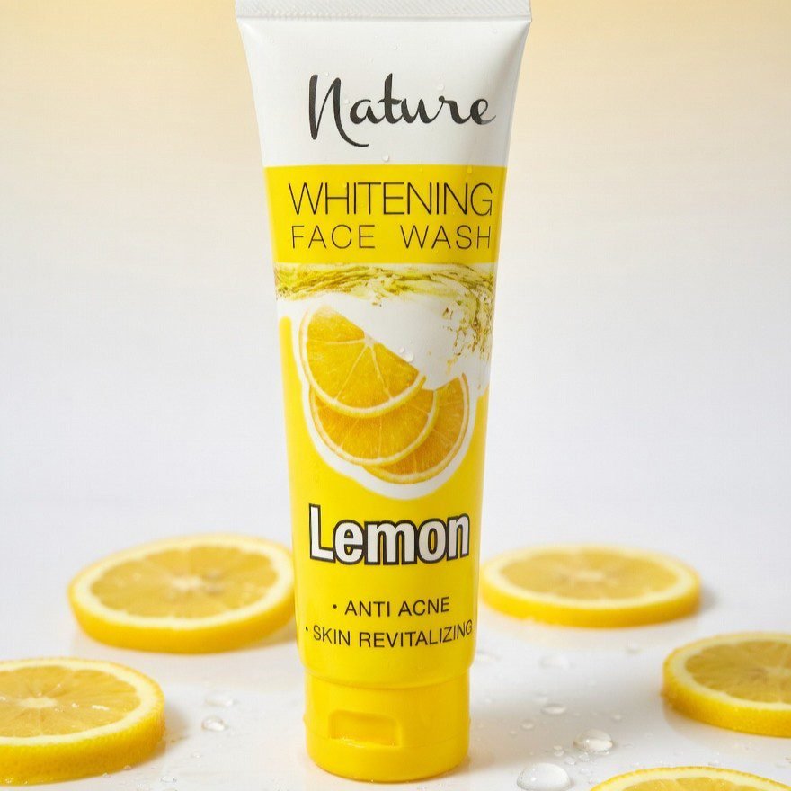 Nature Whitening Facewash - Lemon